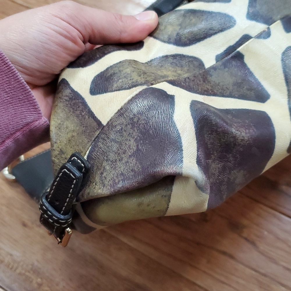 Dooney & Bourke Giraffe Animal Print Shoulder Bag - Picture 5 of 11